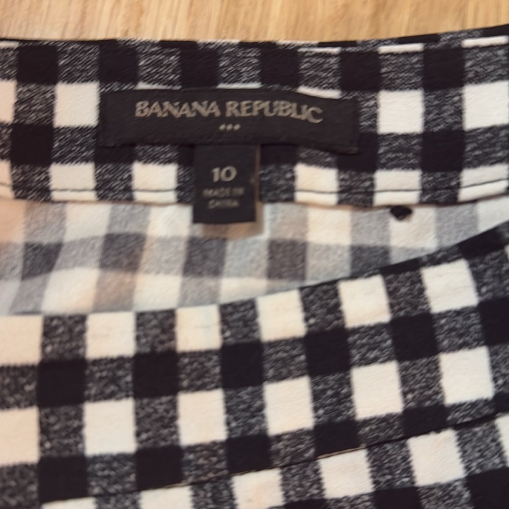 Banana Republic Checkered Midi Skirt - Picture 3 of 6